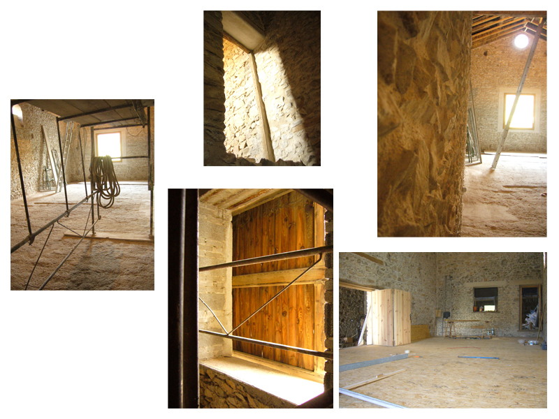 Restauration de la grange Atelier du Janin